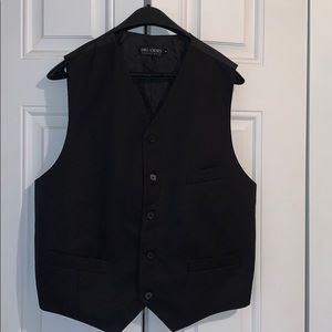 Men’s Umo Lorenzo size M Black Dress Vest